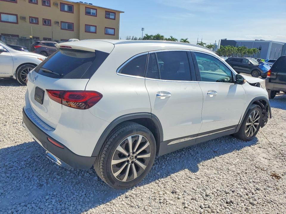 2021 Mercedes-benz Gla-klasse VIN W1N4N4GB0MJ214979 COPART salvage auction — FRONT END, Fl - Certificate Of Destruction, sold $4,800 on 2026-07-28 (photo 3)