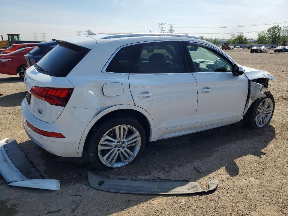 2018 Audi Q5 VIN WA1BNAFYXJ2002724 COPART salvage auction — FRONT END, Il - Salvage Certificate, sold $3,350 on 2026-07-09 (photo 3)