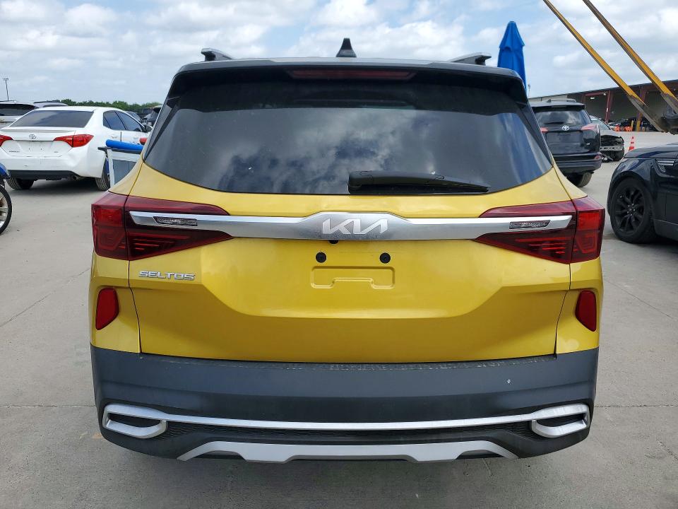 2023 Kia Seltos VIN KNDEU2AA3P7378201 COPART salvage auction — HAIL, Tx - Certificate Of Title, sold $175 on 2026-07-13 (photo 6)