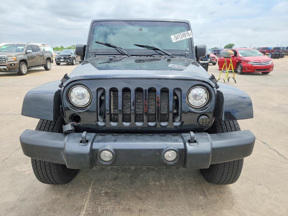 2017 Jeep Wrangler / VIN 1C4BJWEG3HL696314 COPART salvage auction — REAR END, Tx - Salvage Vehicle Title, sold $6,600 on 2026-07-09 (photo 5)