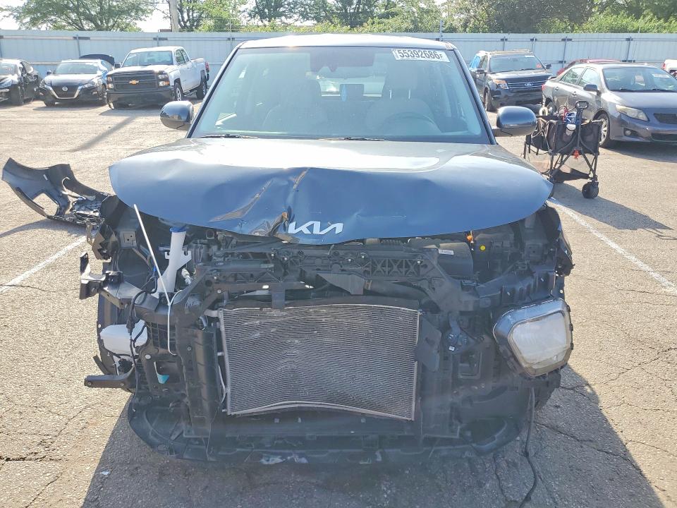 2022 Kia Soul VIN KNDJ23AU3N7807029 COPART salvage auction — FRONT END, Oh - Cert Of Title-Salvage, sold $2,950 on 2026-07-10 (photo 5)