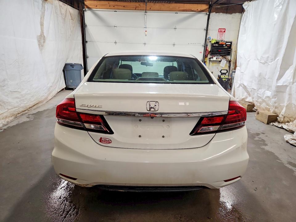 2015 Honda Civic VIN 19XFB2F5XFE101615 COPART salvage auction — FRONT END, Pa - Certificate Of Salvage, sold $175 on 2026-07-23 (photo 6)