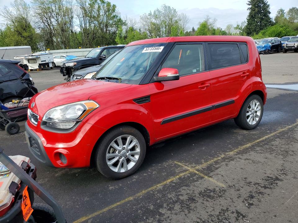 2012 Kia Soul VIN KNDJT2A64C7423220 COPART salvage auction — SIDE, Or - Salvage Title Certificate, sold $975 on 2026-07-06 (photo 1)