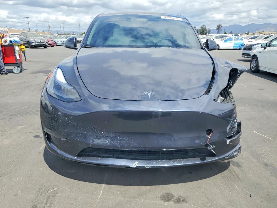 2024 Tesla Model y VIN 7SAYGDEF0RF059294 COPART salvage auction — FRONT END, Ca - Salvage Certificate, sold $12,000 on 2026-07-27 (photo 5)