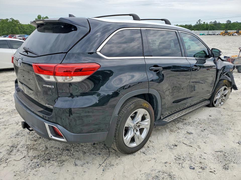 2018 Toyota Highlander VIN 5TDDGRFH8JS039979 COPART salvage auction — SIDE, Ga - Cert Of Title-Salvage, sold $6,900 on 2026-07-08 (photo 3)