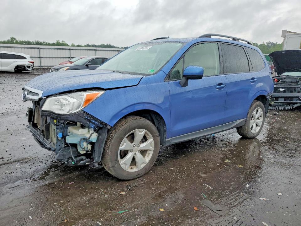 2016 Subaru Forester VIN JF2SJAFC8GH439330 COPART salvage auction — FRONT END, Va - Cert Of Title - Salvage, sold $1,200 on 2026-07-08 (photo 1)