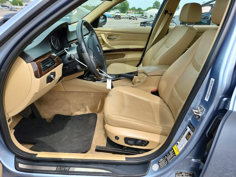 2011 BMW 3 series VIN WBAPK5G51BNN29094 COPART salvage auction — REAR END, NJ - CERT OF TITLE-SALVAGE (P), sold $350 on 2026-07-10 (photo 7)