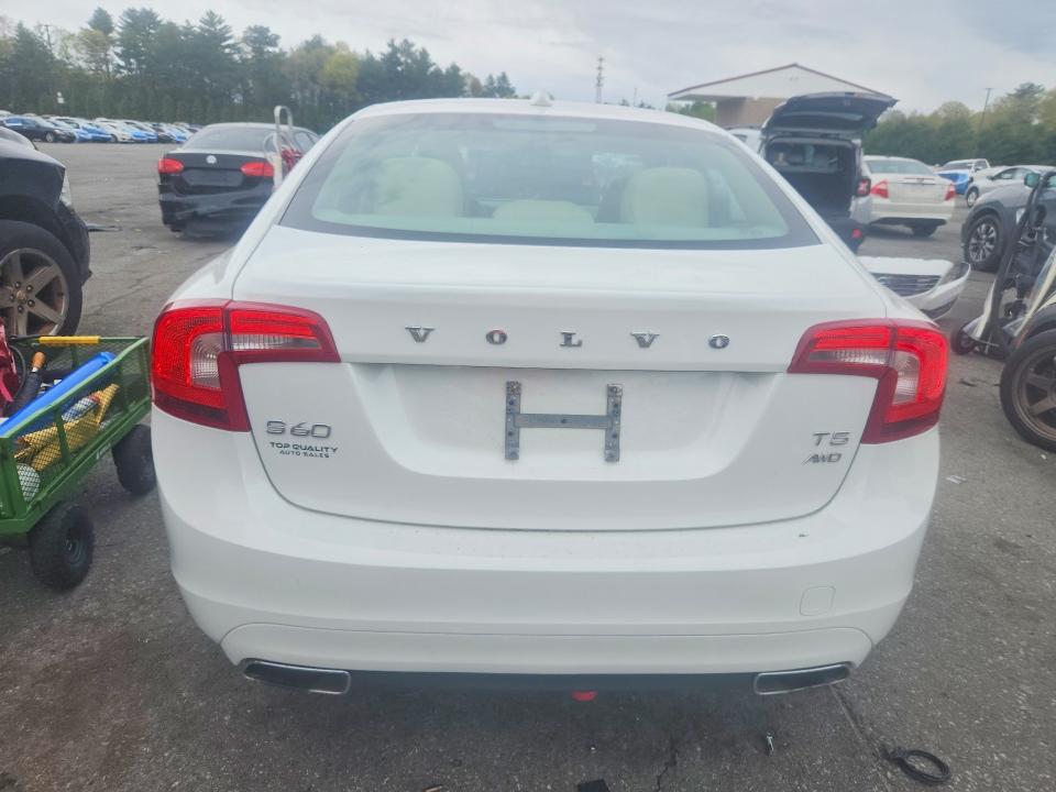 2015 Volvo S60 VIN YV1612TBXF1305132 COPART salvage auction — FRONT END, Id - Salvage Certificate Of Title, sold $1,200 on 2026-07-14 (photo 6)