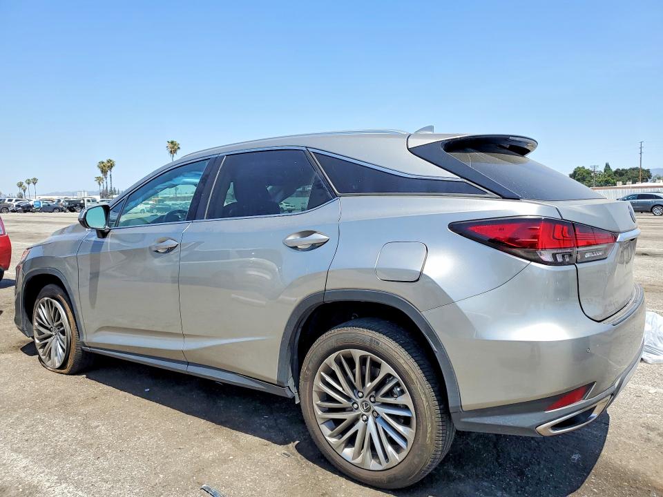 2021 Lexus Rx VIN 2T2JZMAA3MC189291 COPART salvage auction — SIDE, Ca - Salvage Certificate, sold $14,100 on 2026-07-02 (photo 2)