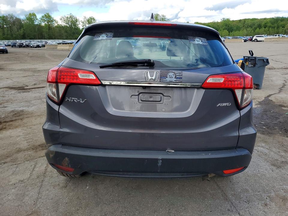 2022 Honda Hr-v VIN 3CZRU6H31NM719463 COPART salvage auction — FRONT END, Ny - Mv-907A Salvage Certificate, sold $3,850 on 2026-07-09 (photo 6)