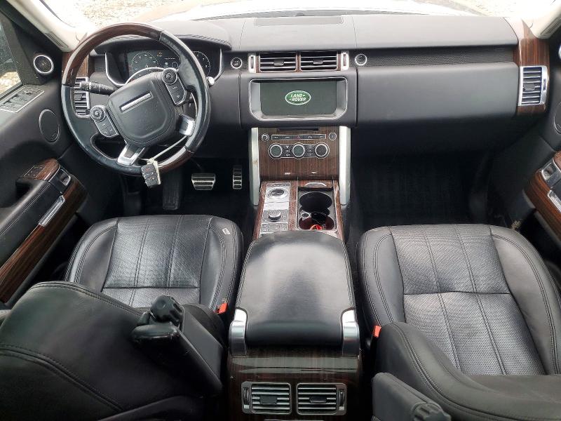 2017 Land rover RANGE ROVER VIN SALGS2FE1HA329795 COPART salvage auction — MINOR DENT/SCRATCHES, Oh - Dealer Only Clean Title (P), sold $4,900 on 2026-07-24 (photo 8)