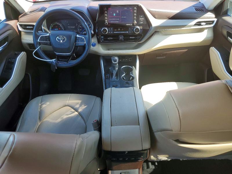 2021 Toyota VIN 5TDGBRCH3MS514474 COPART salvage auction — REAR END, In - Certificate Of Title, sold $22,000 on 2026-07-21 (photo 8)