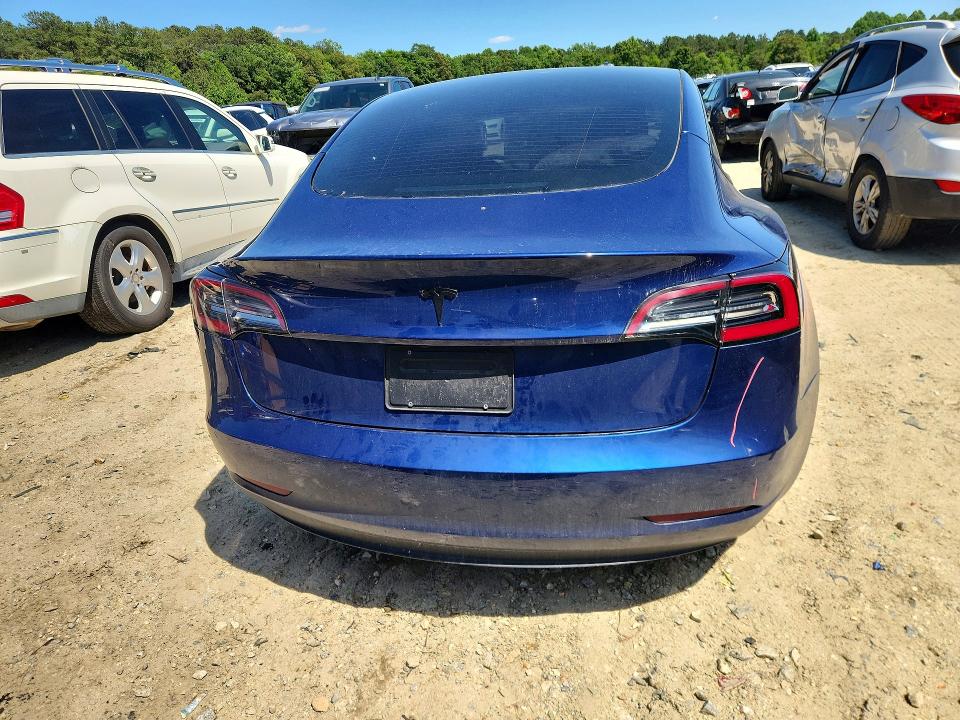 2021 Tesla Model 3 VIN 5YJ3E1EA7MF030481 COPART salvage auction — FRONT END, Md - Cert Of Salvage > 75% Damage, sold $5,000 on 2026-07-28 (photo 6)