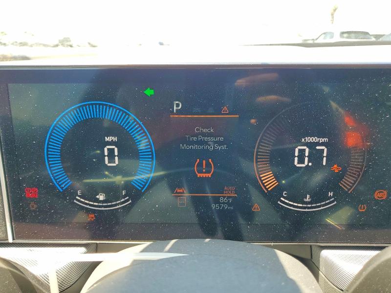 2024 Hyundai VIN KMHL64JA3RA397491 COPART salvage auction — FRONT END, Ca - Salvage Certificate, sold $8,200 on 2026-07-17 (photo 9)