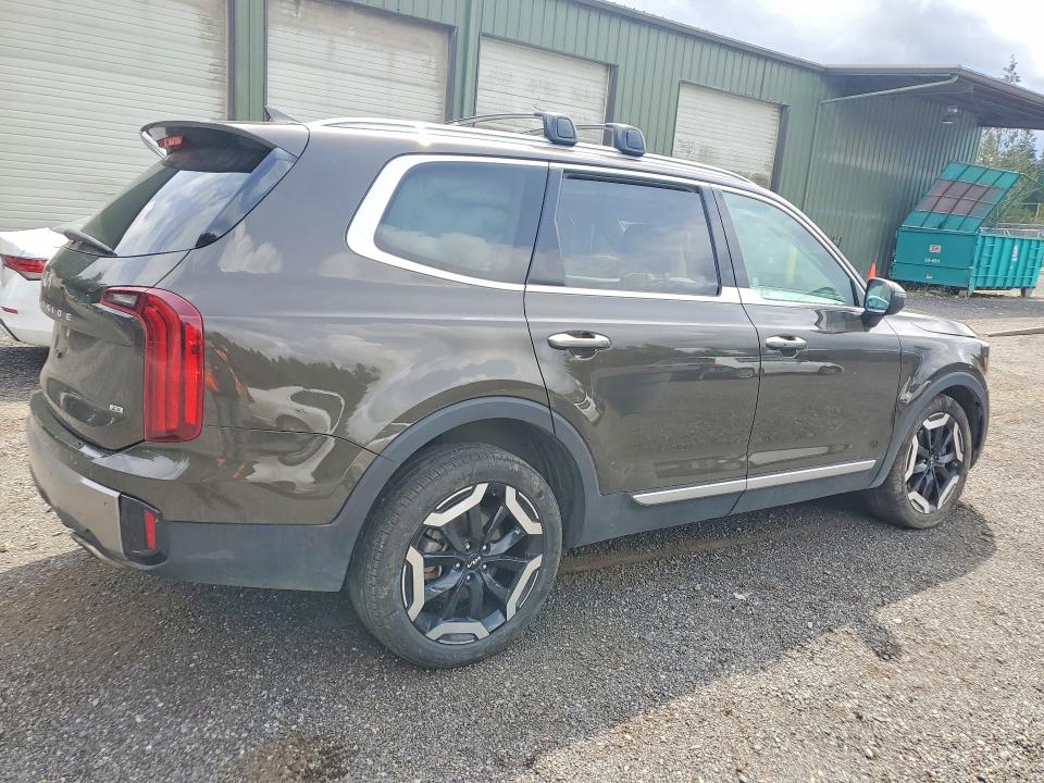 2025 Kia Telluride VIN 5XYP6DGC1SG586001 COPART salvage auction — FRONT END, CO - SALVAGE TITLE, sold $10,400 on 2026-07-13 (photo 3)