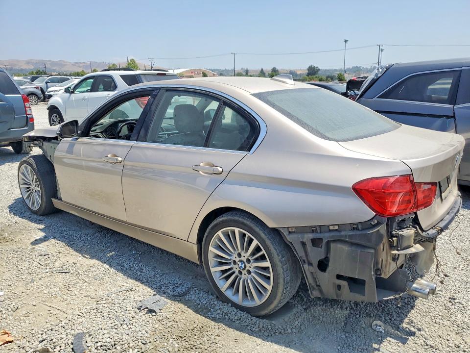 2015 BMW 3 series VIN WBA3C1C54FP854195 COPART salvage auction — FRONT END, CA - SALVAGE CERTIFICATE, sold $775 on 2026-07-08 (photo 2)