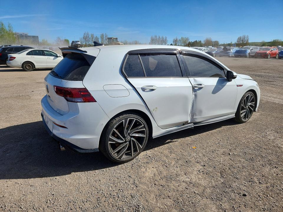 2022 Volkswagen VIN WVWX87CD8NW171386 COPART salvage auction — SIDE, On - Permit Irrepairable, sold $5,100 on 2026-07-09 (photo 3)