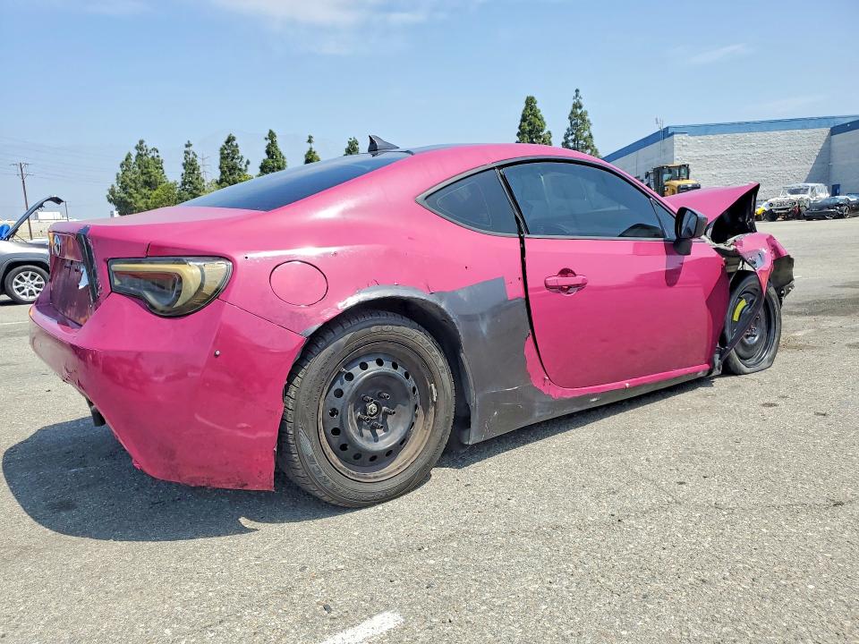 2013 Toyota Fr-s VIN JF1ZNAA1XD1726251 COPART salvage auction — FRONT END, Ca - Salvage Certificate, sold $150 on 2026-07-28 (photo 3)