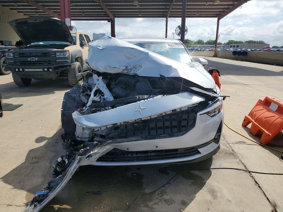 2023 Polestar 2 VIN YSMED3KA0PL144484 COPART salvage auction — FRONT END, TX - SALVAGE VEHICLE TITLE, sold $2,150 on 2026-07-13 (photo 5)