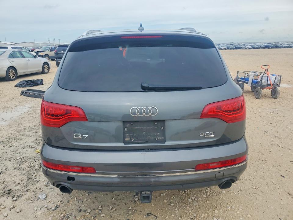 2014 Audi VIN WA1LGAFE3ED002207 COPART salvage auction — FRONT END, Tx - Salvage Vehicle Title, sold $500 on 2026-07-02 (photo 6)