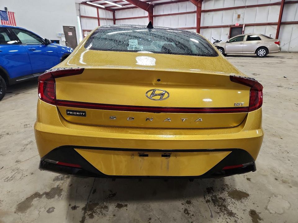 2021 Hyundai Sonata VIN 5NPEJ4J24MH113341 COPART salvage auction — FRONT END, MD - CERT OF SALVAGE > 75% DAMAGE, sold $2,350 on 2026-07-28 (photo 6)