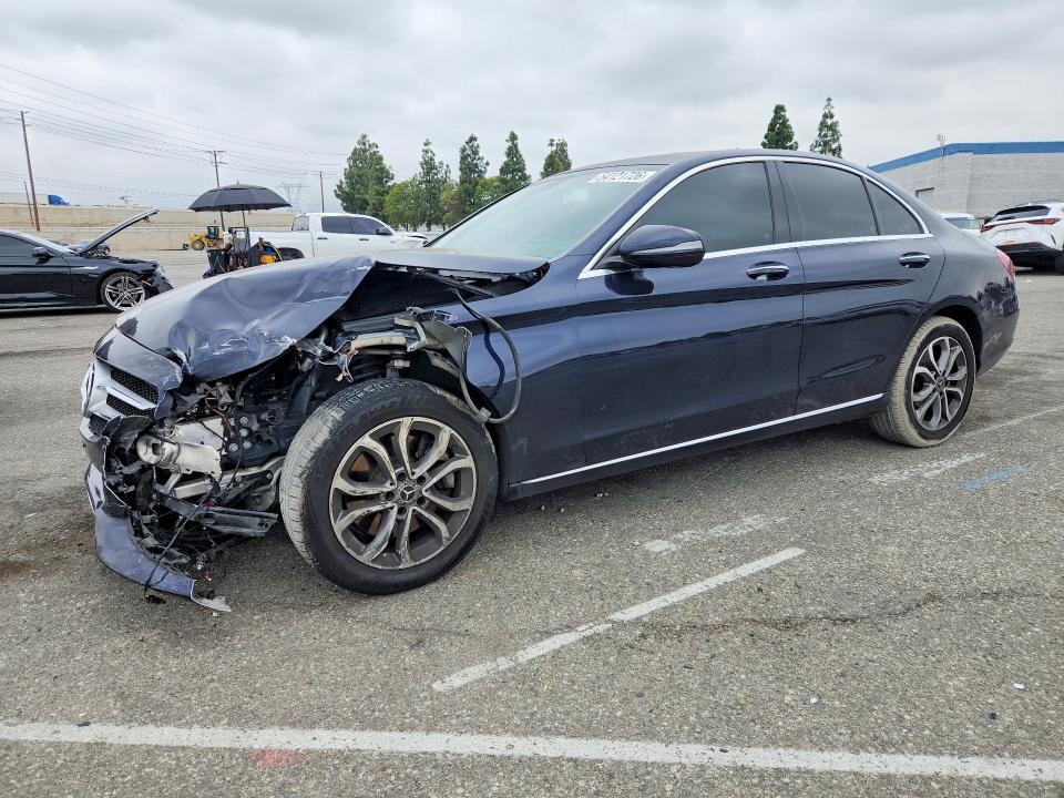 2017 Mercedes-benz C-klasse VIN 55SWF4KB8HU220657 — COPART salvage auction photo