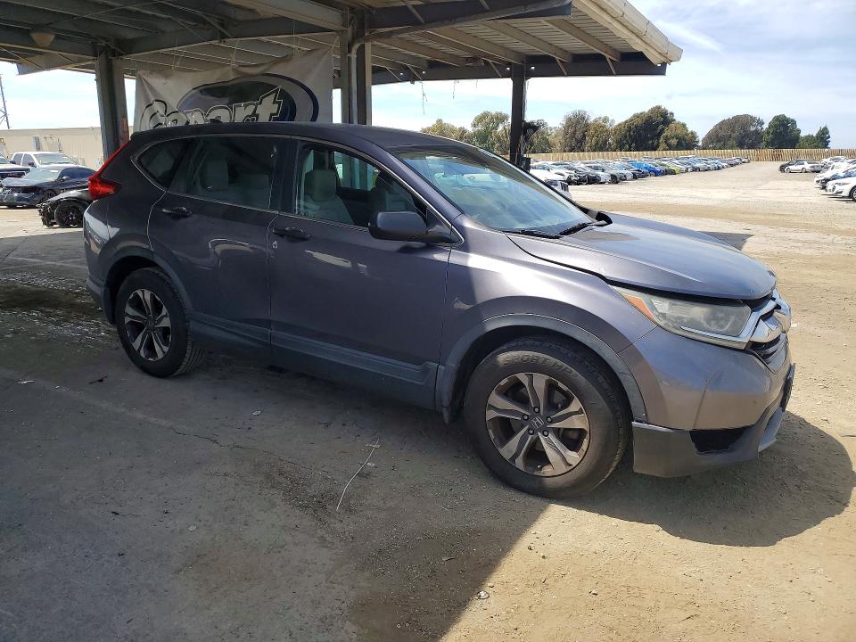2017 Honda Cr-v VIN 7FARW5H38HE010181 COPART salvage auction — FRONT END, Ca - Salvage Certificate, sold $5,000 on 2026-07-16 (photo 4)