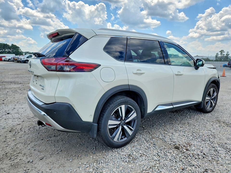 2023 Nissan Rogue VIN JN8BT3DD2PW307485 COPART salvage auction — FRONT END, Nc - Salvage Certificate Of Title, sold $1,150 on 2026-07-27 (photo 3)