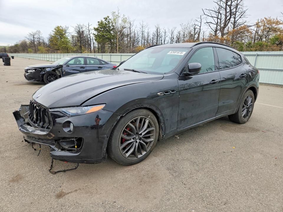 2018 Maserati Levante VIN ZN661XUA7JX299206 COPART salvage auction — FRONT END, Ny - Mv-907A Salvage Certificate, sold $5,100 on 2026-07-08 (photo 1)