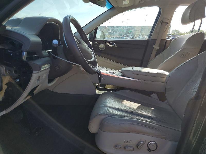 2021 Genesis Gv80 VIN KMUHCESC0MU050987 COPART salvage auction — FRONT END, Tx - Salvage Vehicle Title, sold $8,300 on 2026-07-02 (photo 7)