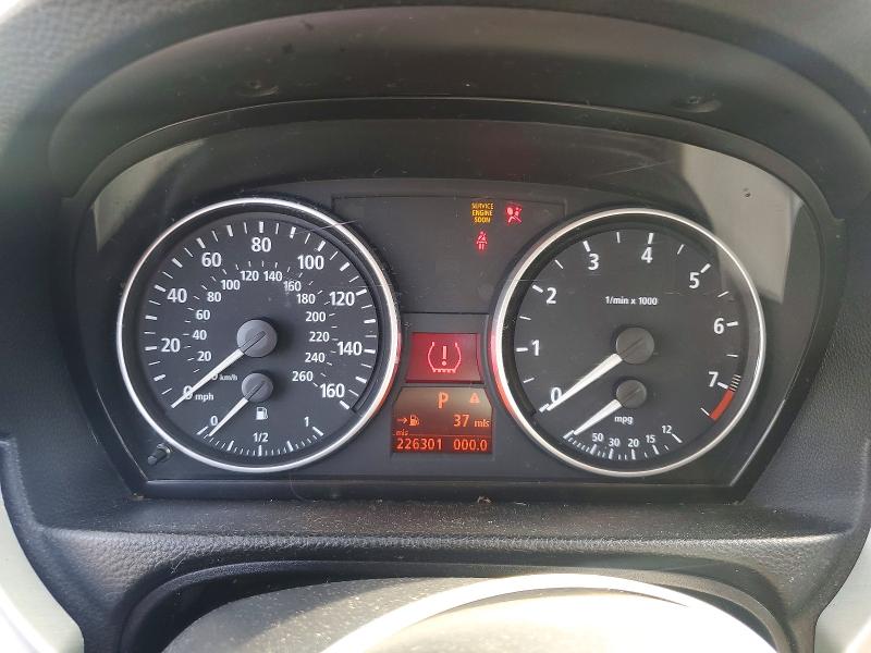 2006 BMW 3 series VIN WBAVB135X6KR65178 COPART salvage auction — MECHANICAL, Or - Certificate Of Title, sold $600 on 2026-07-27 (photo 9)