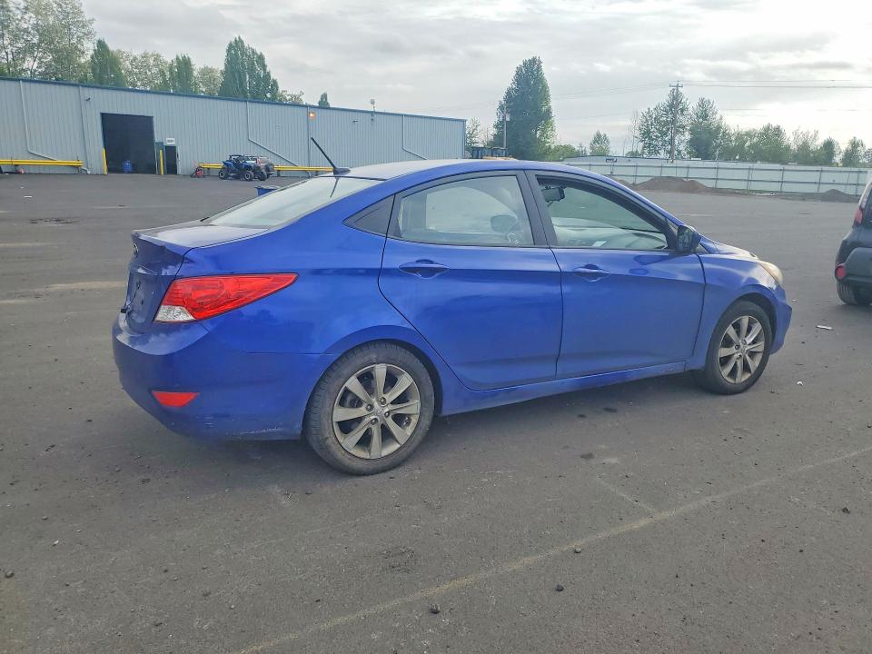 2012 Hyundai VIN KMHCU4AE6CU182301 COPART salvage auction — SIDE, Or - Salvage Title Certificate, sold $550 on 2026-07-13 (photo 3)
