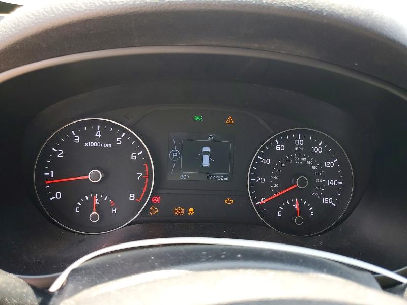 2017 Kia Sportage VIN KNDPM3AC9H7232306 COPART salvage auction — FRONT END, Tx - Salvage Vehicle Title, sold $1,800 on 2026-07-16 (photo 9)