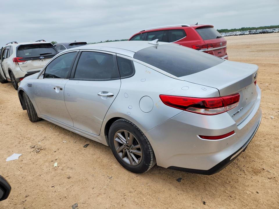 2020 Kia Optima VIN 5XXGT4L31LG383551 COPART salvage auction — HAIL, Tx - Certificate Of Title, sold $2,950 on 2026-07-23 (photo 2)