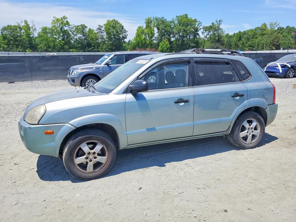 2006 Hyundai Tucson VIN KM8JM12B36U414433 COPART salvage auction — SIDE, Sc - Cert Of Title-Salvage, sold $300 on 2026-07-13 (photo 1)