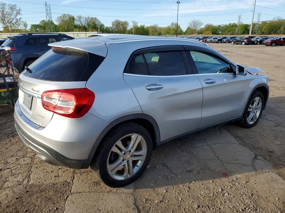 2016 Mercedes-benz Gla-klasse VIN WDCTG4GB6GJ197794 COPART salvage auction — FRONT END, Oh - Cert Of Title-Salvage, sold $1,700 on 2026-07-17 (photo 3)