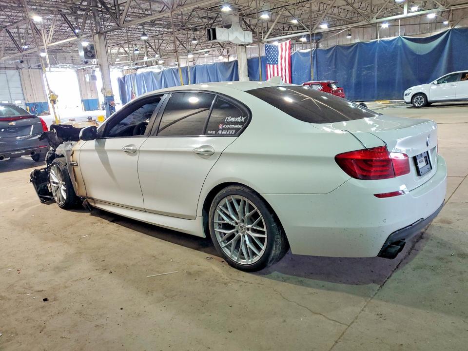 2012 BMW 5 series VIN WBAFU9C59CC788190 COPART salvage auction — Burn Engine, MI - CERTIFICATE OF TITLE, sold $375 on 2026-07-24 (photo 2)