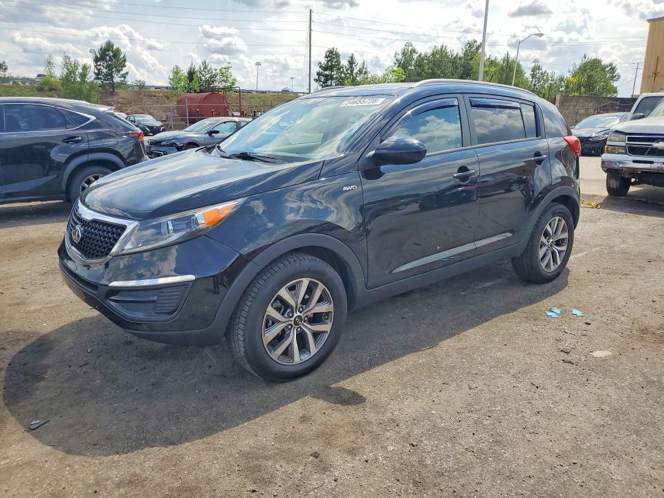 2016 Kia Sportage VIN KNDPBCAC0G7869444 COPART salvage auction — REAR END, Sc - Cert Of Title-Salvage, sold $2,550 on 2026-07-06 (photo 1)
