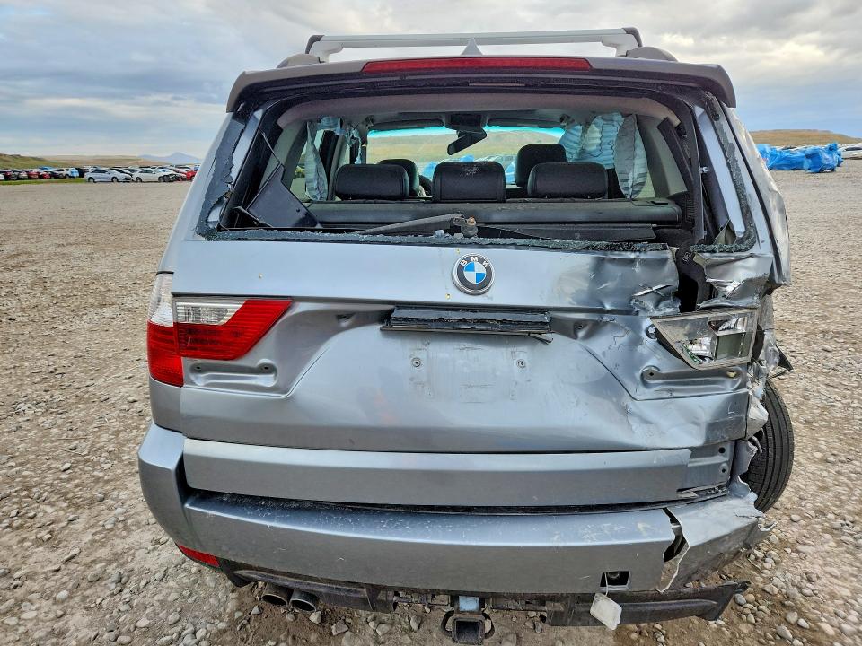 2007 BMW X3 VIN WBXPC93447WF08445 COPART salvage auction — REAR END, Ut - Salvage Certificate, sold $150 on 2026-07-07 (photo 6)