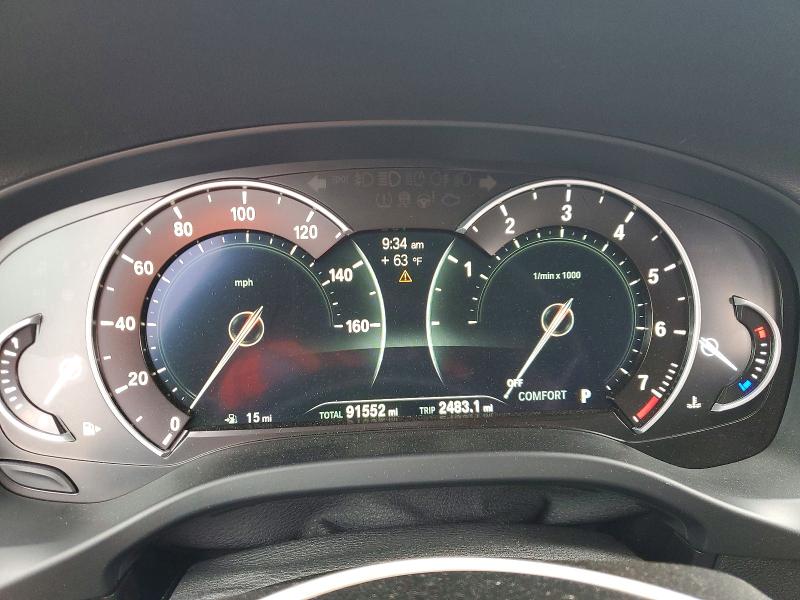 2019 BMW X3 VIN 5UXTR7C54KLE97169 COPART salvage auction — FRONT END, Ca - Salvage Certificate, sold $5,400 on 2026-07-13 (photo 9)