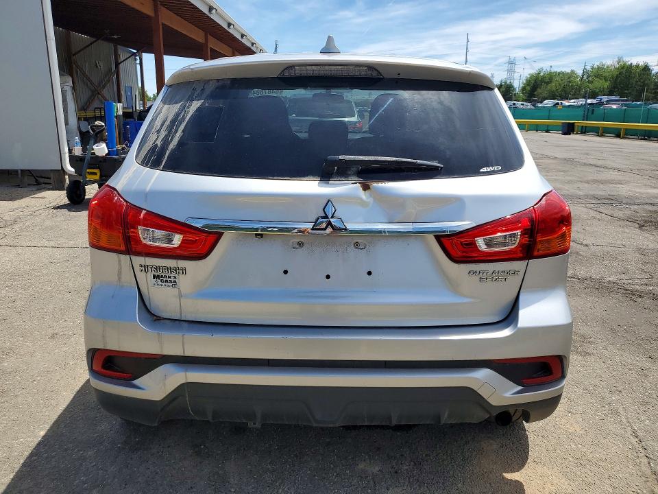 2018 Mitsubishi VIN JA4AR3AU4JU025033 COPART salvage auction — REAR END, Nm - Dis/Dlr/Exp Only Clean Title, sold $1,900 on 2026-07-07 (photo 6)
