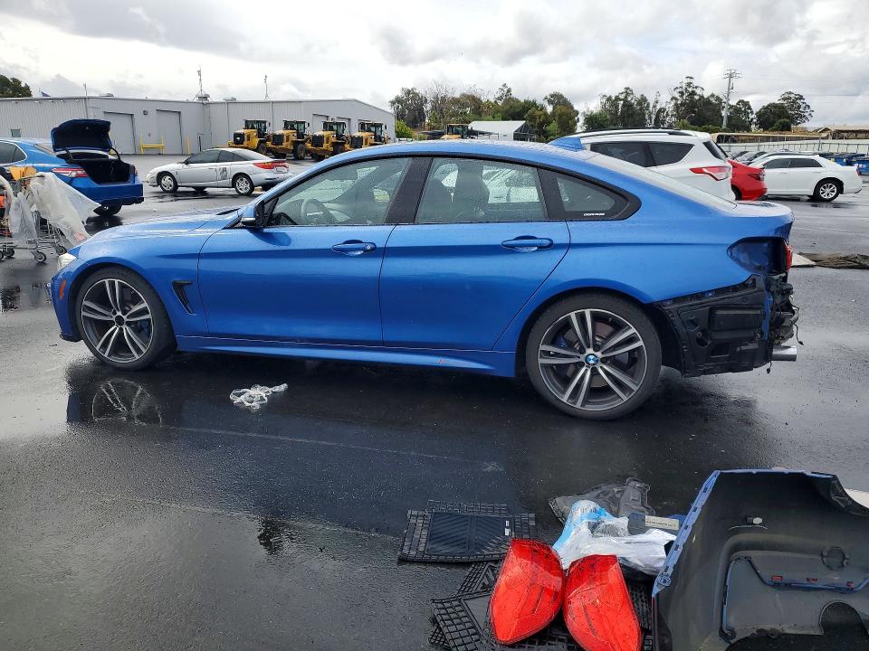2015 BMW VIN WBA4B1C59FG241397 COPART salvage auction — REAR END, Ca - Salvage Certificate, sold $175 on 2026-07-27 (photo 2)