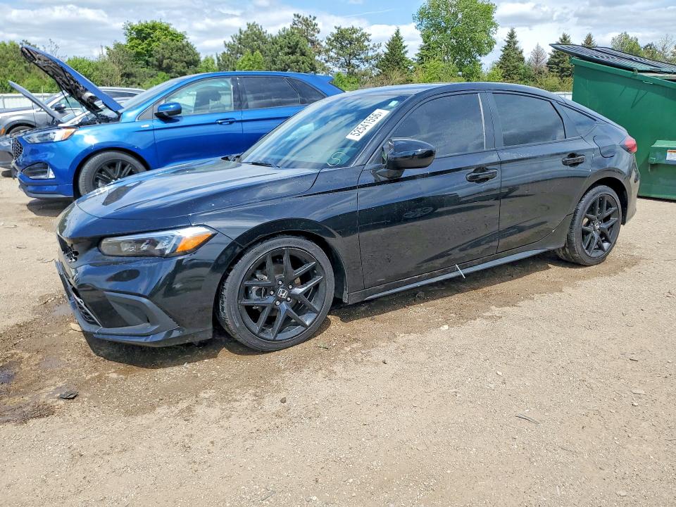2024 Honda Civic VIN 19XFL2H8XRE034667 COPART salvage auction — SIDE, Il - Salvage Certificate, sold $7,700 on 2026-07-09 (photo 1)