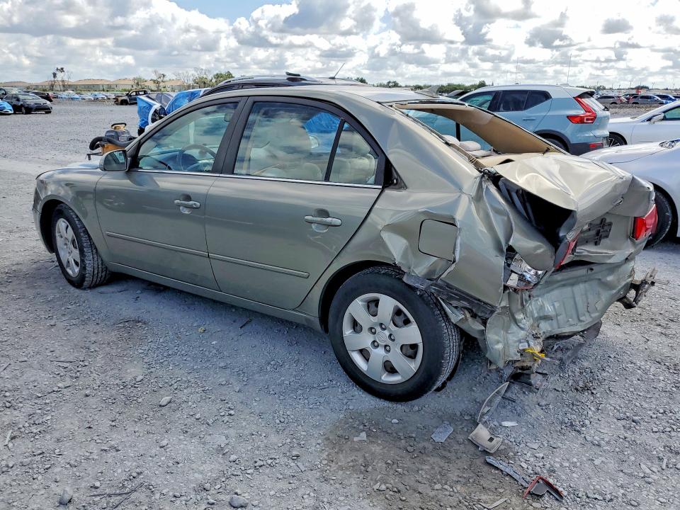 2009 Hyundai Sonata VIN 5NPET46C89H485641 COPART salvage auction — REAR END, Id - Salvage Certificate Of Title, sold $825 on 2026-07-31 (photo 2)