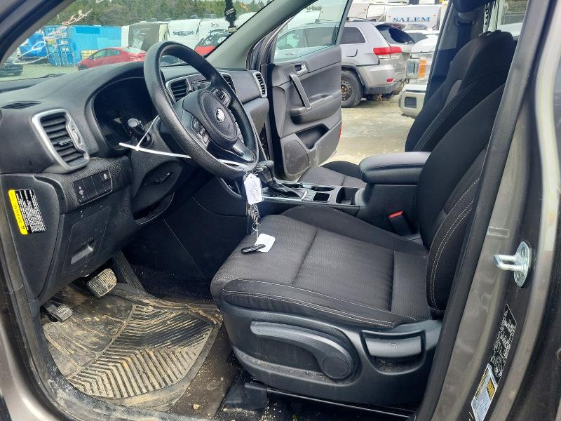 2018 Kia Sportage VIN KNDPMCAC3J7417036 COPART salvage auction — FRONT END, Nl - Salvage Brand, sold $2,650 on 2026-07-23 (photo 7)