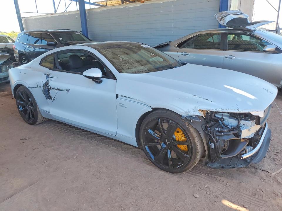 2021 Polestar VIN LPSBE0YL7MB001089 COPART salvage auction — SIDE, AZ - CERT OF TITLE - SALVAGE, sold $15,700 on 2026-07-23 (photo 4)