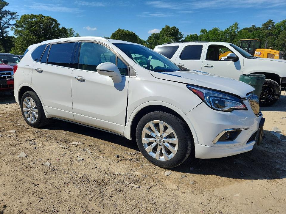 2018 Buick Envision VIN LRBFX2SA5JD058699 COPART salvage auction — FRONT END, De - Salvage Certificate, sold $1,550 on 2026-07-28 (photo 4)
