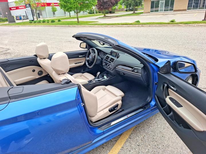 2015 BMW 2er VIN WBA1K7C50FV235358 COPART salvage auction — NORMAL WEAR, On - Permit No Brand - Unfit (P), sold $6,400 on 2026-07-08 (photo 5)