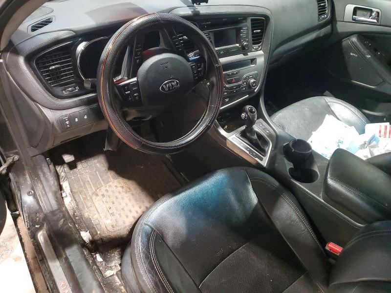 2013 Kia Optima VIN KNAGN4A77D5316018 COPART salvage auction — FRONT END, Salvage Title, sold $250 on 2026-07-30 (photo 8)