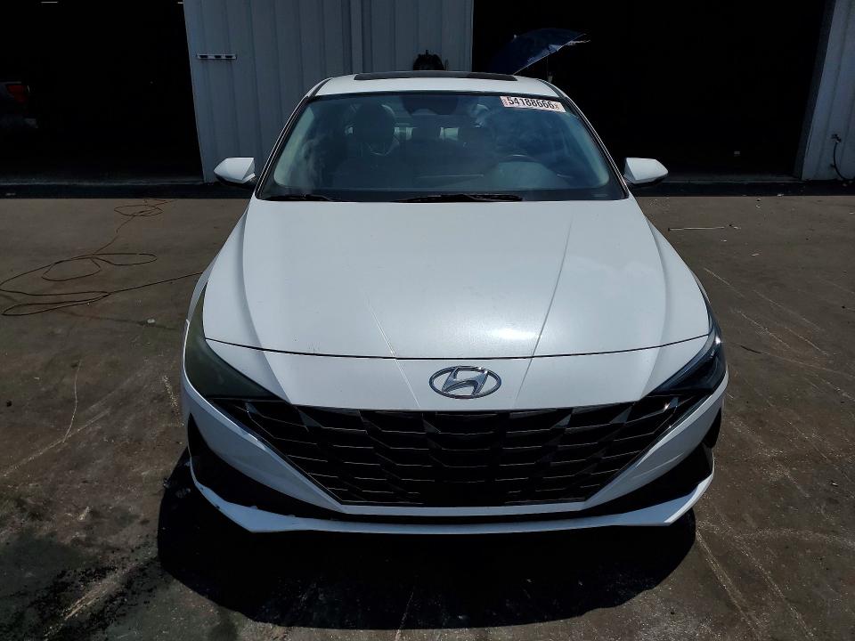 2021 Hyundai Elantra VIN 5NPLP4AG5MH000984 COPART salvage auction — REAR END, Fl - Certificate Of Destruction, sold $3,500 on 2026-07-06 (photo 5)
